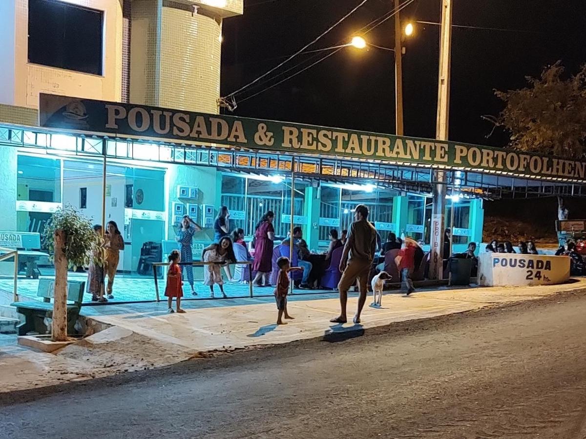 Pousada E Restaurante Portofolhense Porto da Folha Экстерьер фото